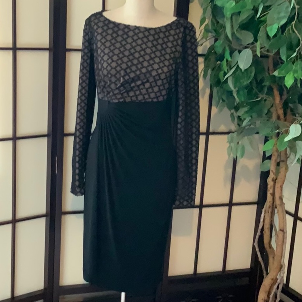 Chaps Little Black Dress NWT Size M